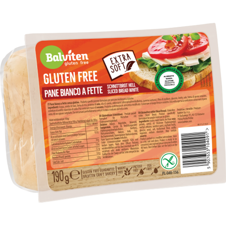PAINE ALBA FELIATA, FARA GLUTEN, BALVITEN,190g