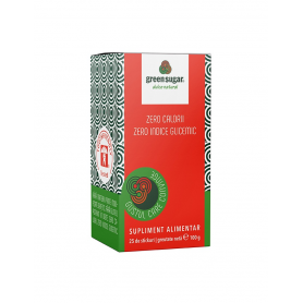 INDULCITOR, 25 STICKS, GREEN SUGAR, 100G
