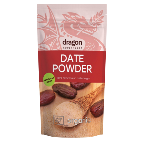 INDULCITOR, PUDRA DE CURMALE, DRAGON SUPERFOODS, 250G
