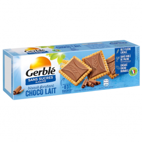 Biscuiți Tabletă Ciocolată cu Lapte Fără Zahăr Gerblé 126g
