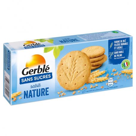 Gerblé Biscuiți Natur Fără Zahăr 132g