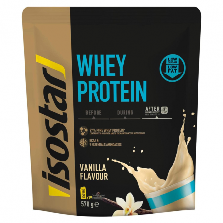 ISOSTAR POWERPLAY WHEY PROTEIN AROMĂ VANILIE 570g