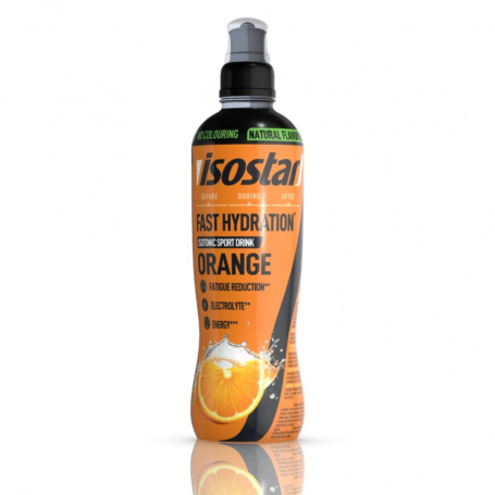 ISOSTAR BĂUTURĂ SPORT IZOTONICĂ - AROMĂ PORTOCALĂ 500 ML