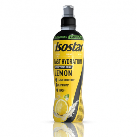 ISOSTAR BĂUTURĂ SPORT IZOTONICĂ - AROMĂ DE LĂMÂIE 500 ML