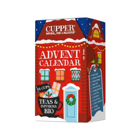 ECO CUPPER CEAI CALENDAR ADVENT, 24 plicuri