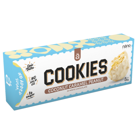 NANO SUPPS COOKIES COCOS-CARAMEL-ALUNE CICOLATA ALBA 128G