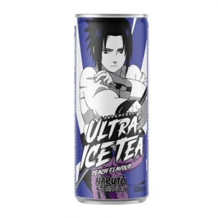 ULTRA ICE TEA CEAI NEGRU&AROMA PIERSICA SASUKE 330ML