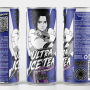 ICE TEA NARUTO, AROMA: CEAI NEGRU SI PIERSICA, SASUKE, ULTRAPOP, 330ML