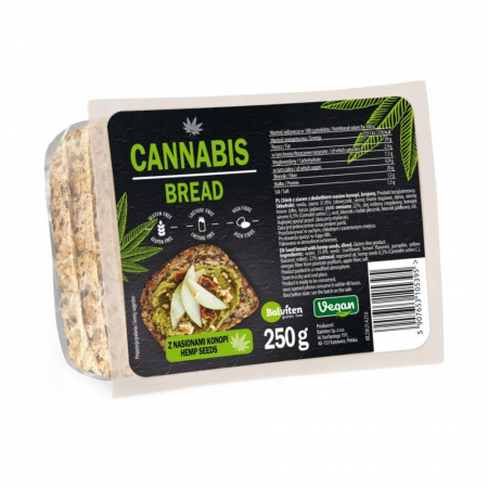 PAINE CU SEMINTE DE CANEPA, BALVITEN,  250G