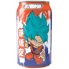BAUTURA CARBOGAZOASA DRAGON BALL, AROMA: BANANA SI CAPSUNI, GOKU, ULTRAPOP, 330ml
