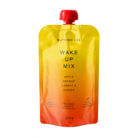 NUTRINO LAB  WAKE UPWAKE UP MIX MĂR PORTOCALĂ MORCOV & GHIMBIR
