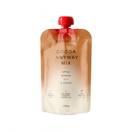 NUTRINO LAB  COCOA ANYWAY MIX APPLE BANANA OAT & COCOA