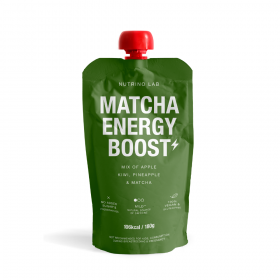 NUTRINO LAB  ENERGY BOOST MIX OF APPLE KIWI PINEAPPLE & MATCHA
