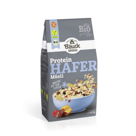 MUSLI PROTEIC DIN OVĂZ, FĂRĂ GLUTEN, BAUCKHOF 425G