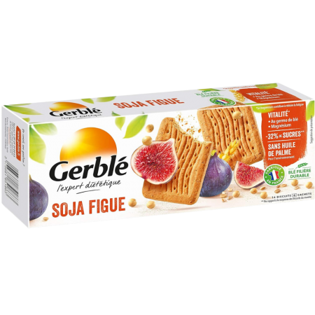 BISCUITI, SOIA SI SMOCHINE, GERBLE, 270g