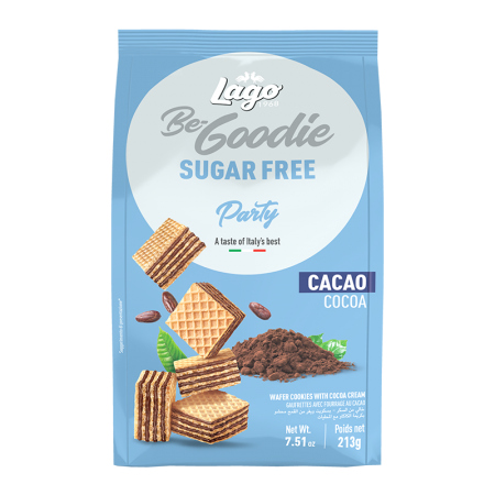 LAGO FARA ZAHAR NAPOLITANE CREMA CACAO, 213g