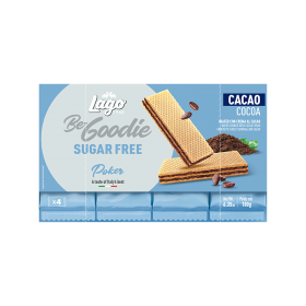 NAPOLITANE, CREMA CACAO FĂRĂ ZAHĂR, LAGO, 4x45g
