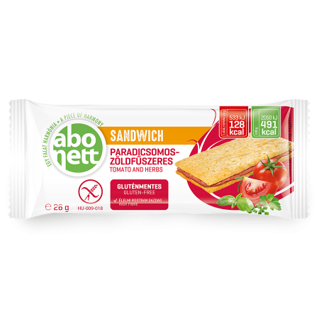 SANDVIS, ROSII SI IERBURI AROMATICE, FARA GLUTEN, ABONETT, 26G