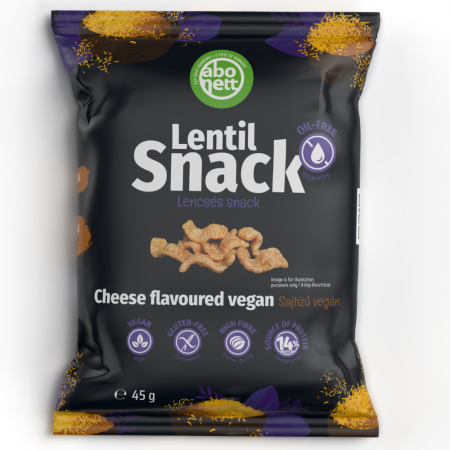 SNACK DIN LINTE, AROMA CASCAVAL, ABONETT, 45G