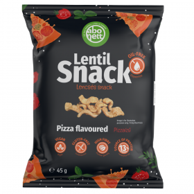 SNACK DIN LINTE, AROMA PIZZA, FARA GLUTEN, ABONETT, 45G