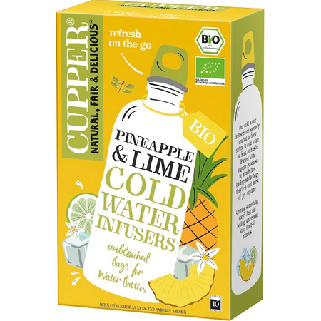 CEAI, INFUZIE RECE, ANANAS LIMETA, CUPPER, 10 plicuri