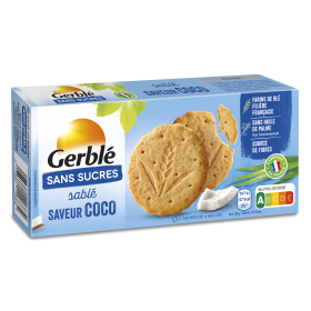 BISCUITI, COCOS, GERBLE, 132G