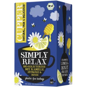 CEAI, SIMPLY RELAX,  MUSETEL LEMONGRAS SI MIERE, CUPPER,  20 PLICURI