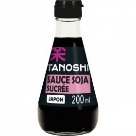 Sos de soia îndulcit Tanoshi, 200 ml