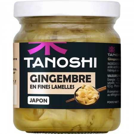 GHIMBIR LAMELE, TANOSHI, 200G