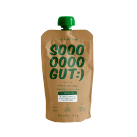 PIURE: SOOO GUT (MĂR, BANANĂ, CACAO&VANILIE), NUTRINO LAB, 180G
