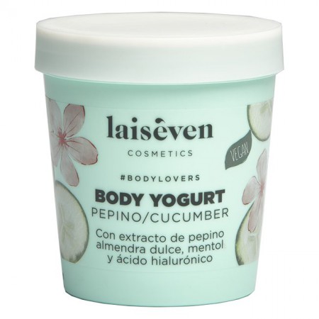 Iaurt de corp Castravete și migdale Laiseven 300 ml