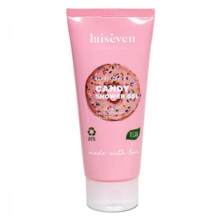 Gel de duș Candy Sweet travel size Laiseven 100 ml