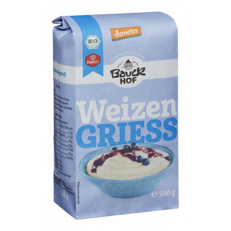 BAUCKHOF BIO GRIS DIN GRAU INTEGRAL, 500g