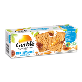 Gerblé Expert Dietetic Biscuiți Omega 3 cu Castane și In 200g