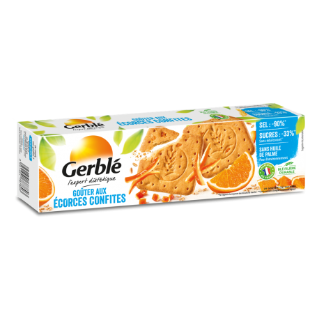 Gerblé Expert Dietetic Biscuiți Ciocolată și Portocale 360g