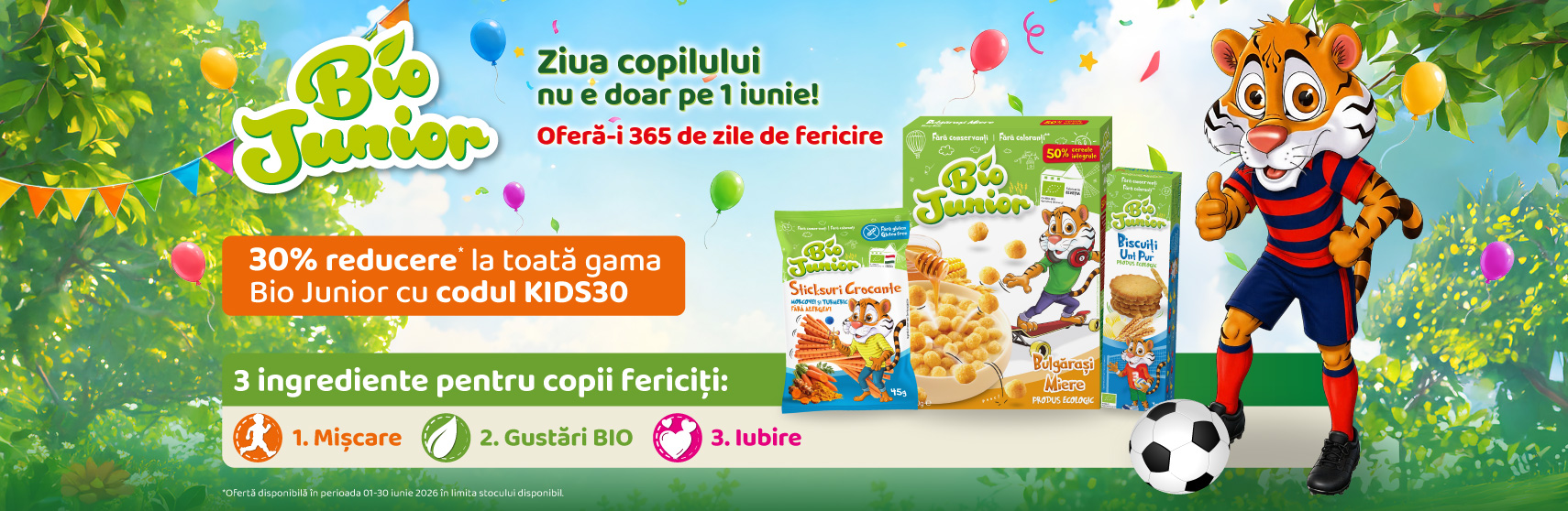 Bio Jr 1 iunie 2026